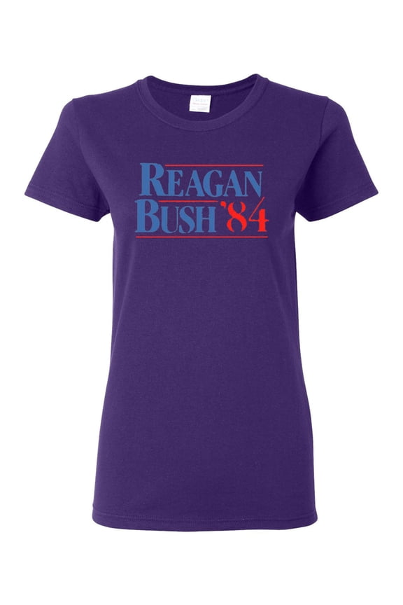 Ladies Reagan Bush 84 T-Shirt Tee