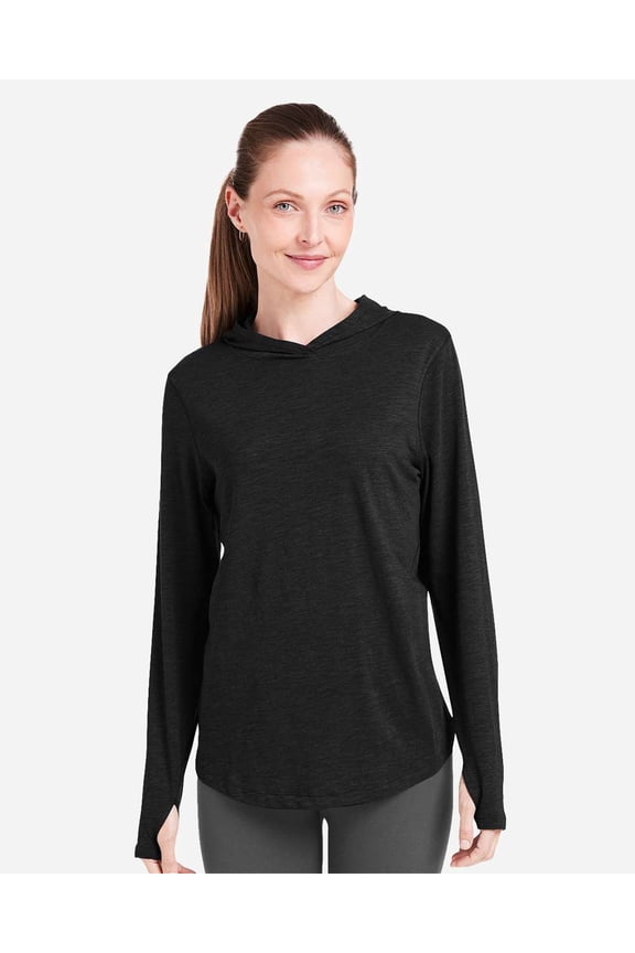 TW850S Women's Recess Hooded Pullover-Black-M