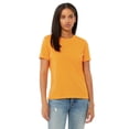 thumbnail image 1 of Ladies' Relaxed Heather CVC Short-Sleeve T-Shirt - HTHR MARMALADE - 2XL, 1 of 2