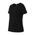 thumbnail image 1 of Ladies' Relaxed Jersey Short-Sleeve T-Shirt - BLACK - S, 1 of 3