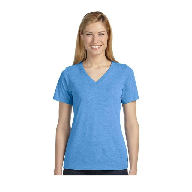 Ladies' Relaxed Jersey V-Neck T-Shirt