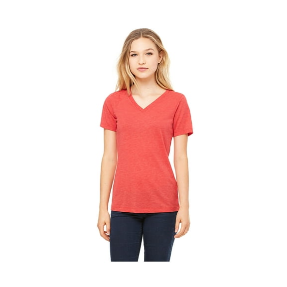 Ladies' Relaxed Jersey V-Neck T-Shirt
