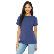 Ladies Relaxed Triblend T-Shirt TRUE ROYAL TRIBD L