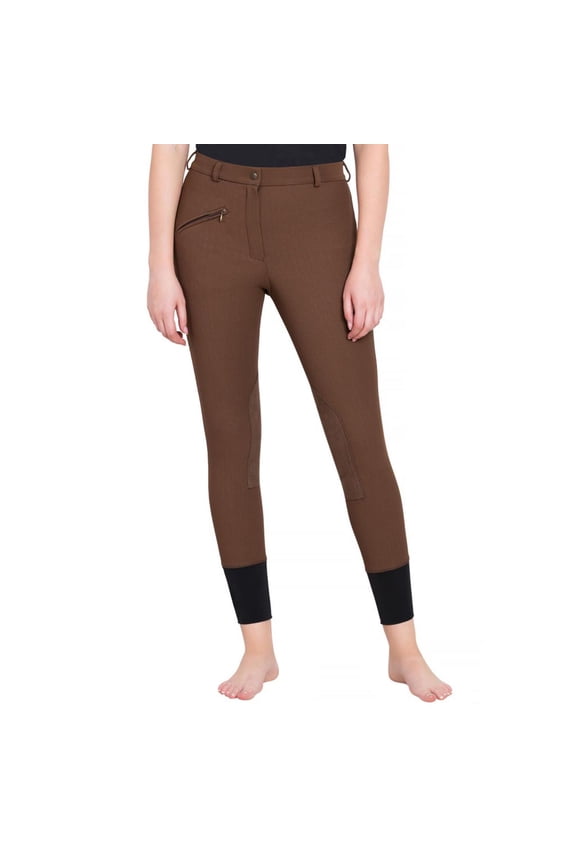 Ladies Ribb Knee Patch Regular Breeches