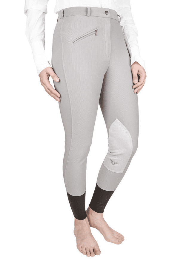 Ladies Ribb Knee Patch Regular Breeches