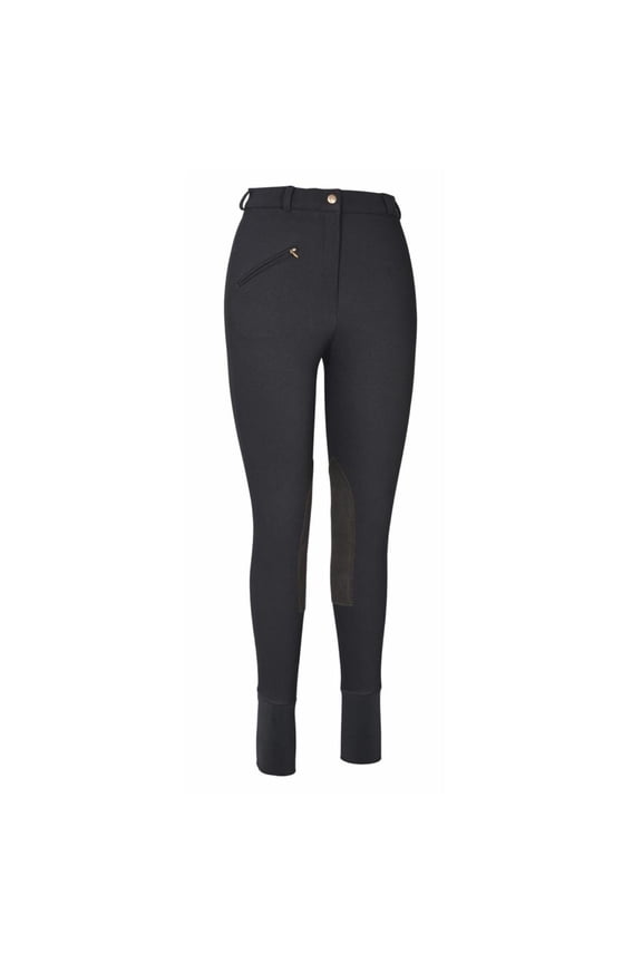 Ladies Ribb Knee Patch Regular Breeches