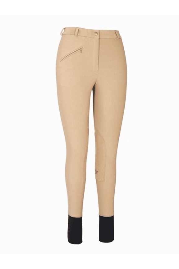 Ladies Ribb Knee Patch Regular Breeches