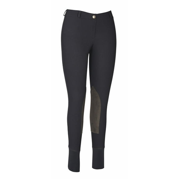 Ladies Ribb Lowrise Pull On Breeches