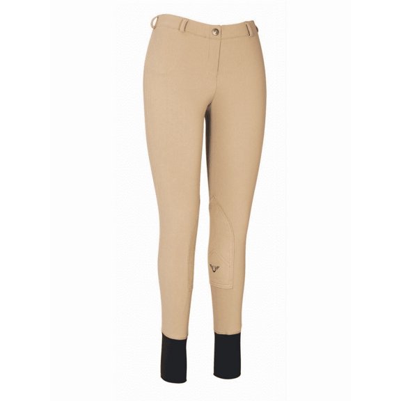 Ladies Ribb Lowrise Pull On Breeches
