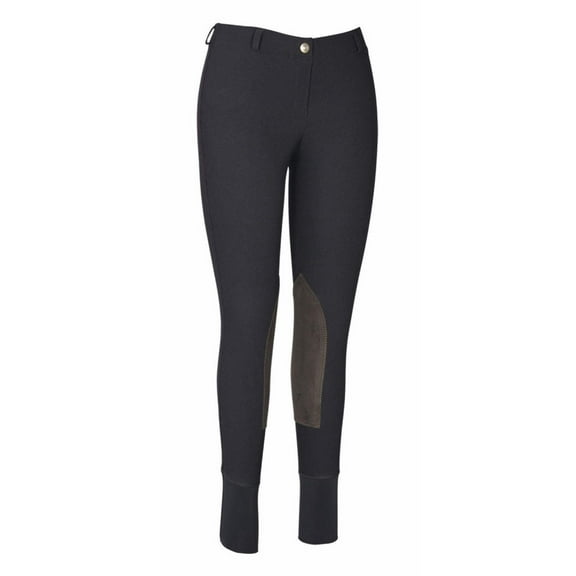 Ladies Ribb Lowrise Pull On Breeches