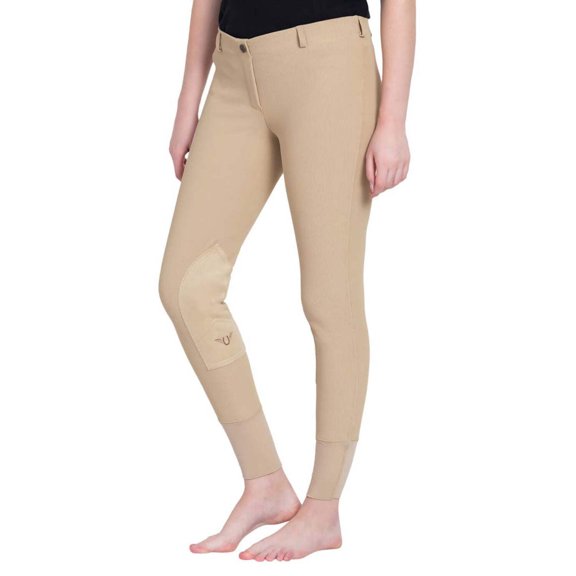 Ladies Ribb Lowrise Pull On Breeches