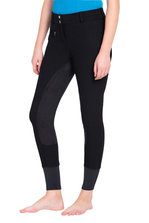 Ladies Ribb Lowrise Wide Waistband Full Seat Regular Breeches