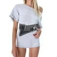 thumbnail image 1 of Women Vintage Wide Elastic Waist Belt Stretchy Buckle Belt for Dresses and Jeans, 1 of 3