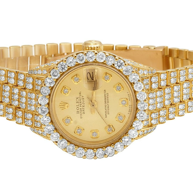 Rolex Ladies President Yellow Gold Watch