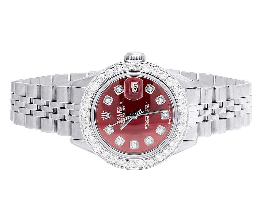 red face rolex women's