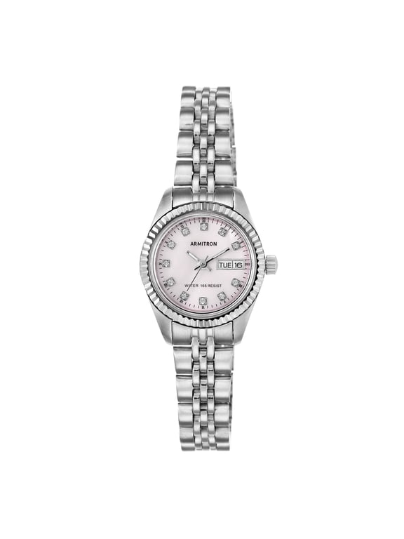 Ladies' Round Casual Watch, Pink