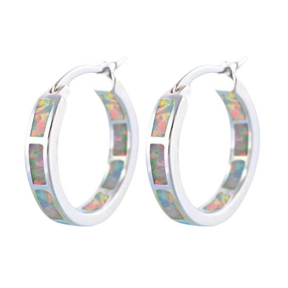 Ladies Round Earrings Ladies Jewelry Accessories Sensitive Ear Hypoallergenic Gemstone Earrings Door Knocker Earrings Bling Earrings Women S Earrings Trendy Dangle Earrings Big Earring