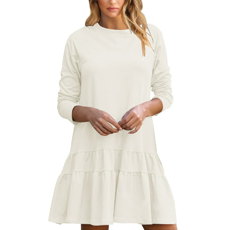 Ladies 2025 ruched dress