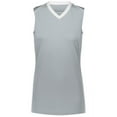 thumbnail image 1 of Ladies Rover Jersey, Silver & White - 2XL, 1 of 1