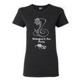 thumbnail image 1 of Ladies Rutherford & Sons Racing Cobra Lone Star Hot Car Sports DT T-Shirt Tee, 1 of 2