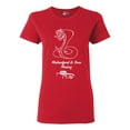 thumbnail image 1 of Ladies Rutherford & Sons Racing Cobra Lone Star Hot Car Sports DT T-Shirt Tee, 1 of 2
