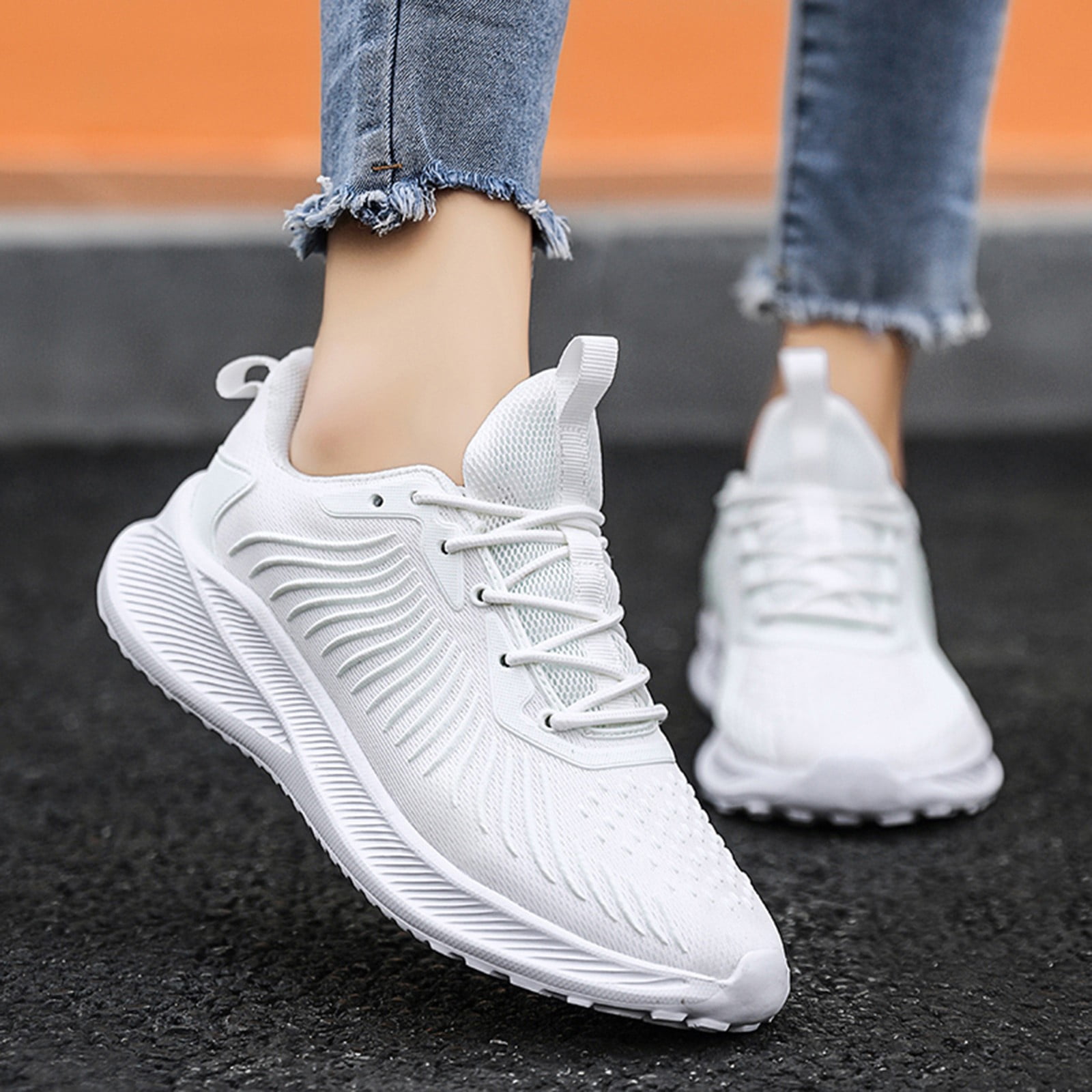 Ladies Shoes Casual Large Size Lightweight Comfortable Breathable