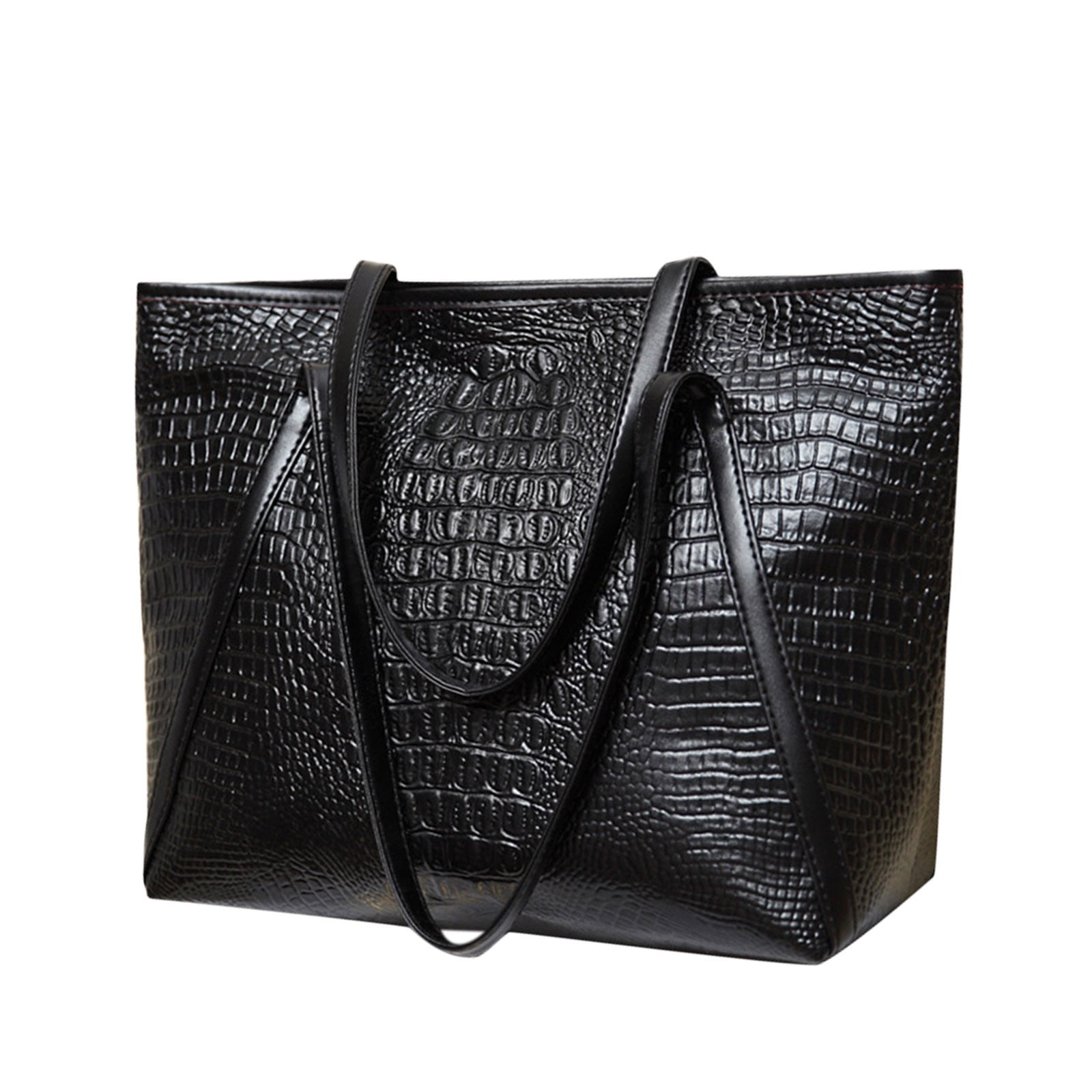 Ladies Shoulder Bag Fashion Animal Pattern Handbag Solid Color