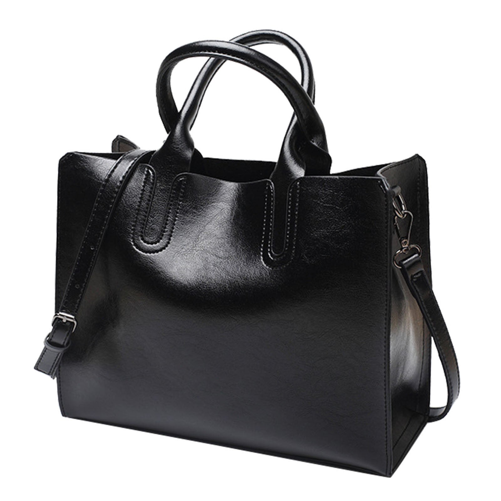 Women’s Large Shoulder Bag with Zipper Pockets