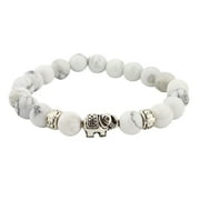 USYFAKGH Ladies Silver Bracelet Elephant Bracelet Elastic Supports Elephant International One Size Fits Most For Men And Women