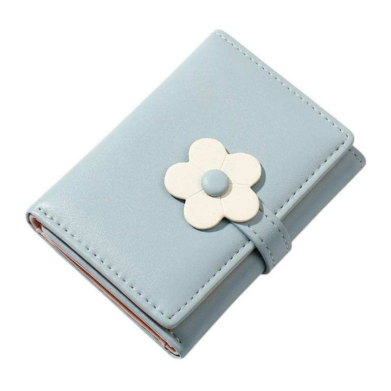 Ladies flat wallet best sale