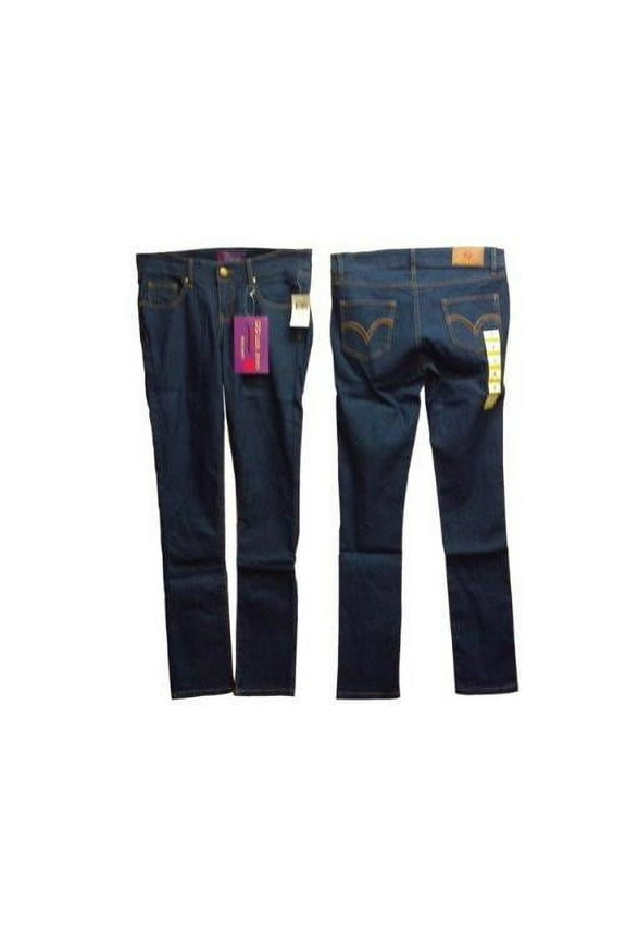 Ladies Sizes 1/3/5/7/9/11/13/15, Denim Low Rise, 5 Pockets, Jeans. Skinny Leg Cut. * 1 Unit Pack *
