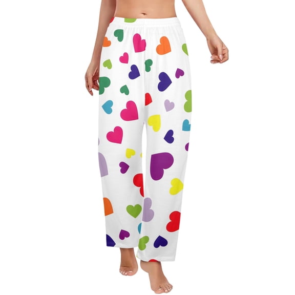 Ladies Sleeping Pajama Pants - Love is Love - Women's Pajamas - XL