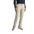 thumbnail image 1 of Dickies Womens Work Pants - Mid Rise Slim Fit Boot Cut Stretch Twill Casual Office Pants for Women, 1 of 2