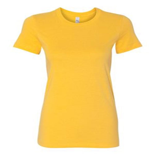 Ladies' Slim Fit T-Shirt - GOLD - XL