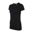 thumbnail image 1 of Ladies' Slim Fit T-Shirt SOLID BLK BLEND XL, 1 of 4