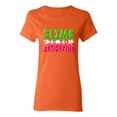 thumbnail image 1 of Ladies Slime Is So Satisfying Colorful Slime Lovers Party Funny DT T-Shirt Tee, 1 of 2
