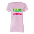 thumbnail image 1 of Ladies Slime Is So Satisfying Colorful Slime Lovers Party Funny DT T-Shirt Tee, 1 of 2