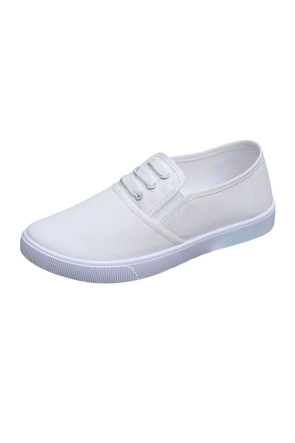 Ladies On Clogs for Deck & Poolside Comfort Canvas Shoes Women's Fabric Trainers Casual Walking Summer Boat Low Loafer Flat Wide Feet Breathable Com