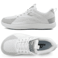 thumbnail image 1 of Sosenfer Hands-Free Slip-On Wide Toe Box Barefoot Sneakers - Women's Zero Drop Walking Shoes, 1 of 8