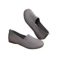 thumbnail image 1 of Ladies Slip on Loafer Shoes Womens Flats Dress Clothes Shoes Brathable Ballet Nurse Walking Sneakers Work Casual Comfortable, 1 of 5