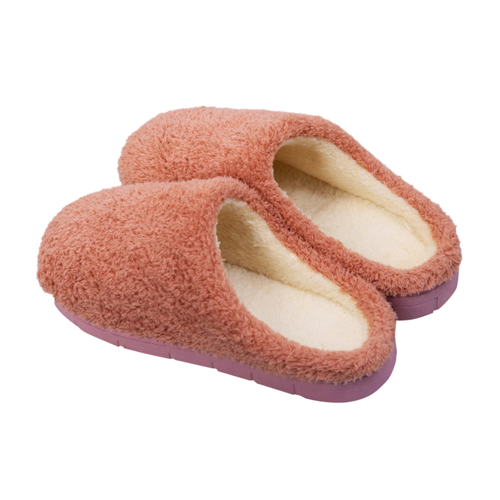 Ladies Slippers Womens Mens Fuzzy Happy Face Slippers Cute Preppy ...