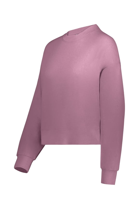 5424.23D.2XL Ladies Slouchy Crew T-Shirt, Dusty Rose - 2XL