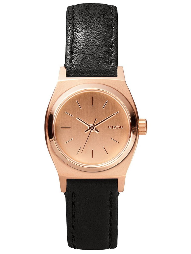 Nixon small shop time teller gold