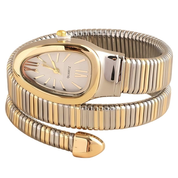 Ladies Snake Watch Diamond Elastic Watch