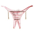 thumbnail image 1 of Ladies Soft Brief Underwear Pure Color Lace Breathable Dailywear Panties Lightweight Comfy Stretch Underpants, 1 of 3