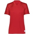 thumbnail image 1 of Ladies Solid Flag Football Jersey, True Red - Extra Small, 1 of 1