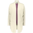 thumbnail image 1 of Ladies Sophomore Cardigan Top, Vintage Birch Heather - Large, 1 of 1