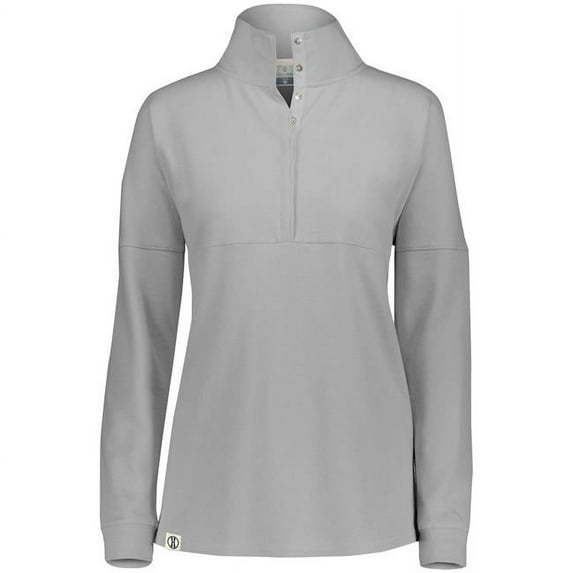 Ladies Sophomore Pullover, Athletic Heather - Extra Small