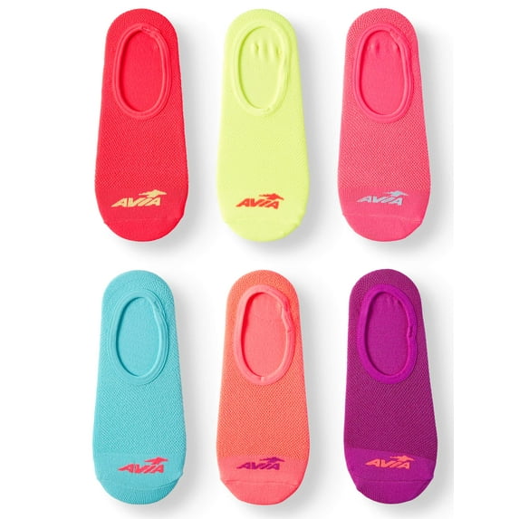 Ladies Sport Liner Socks, 6 Pack
