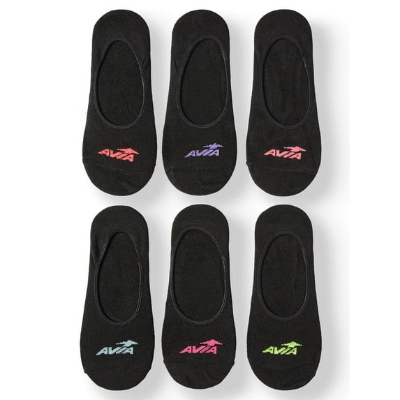 Ladies Sport Liner Socks, 6 Pack